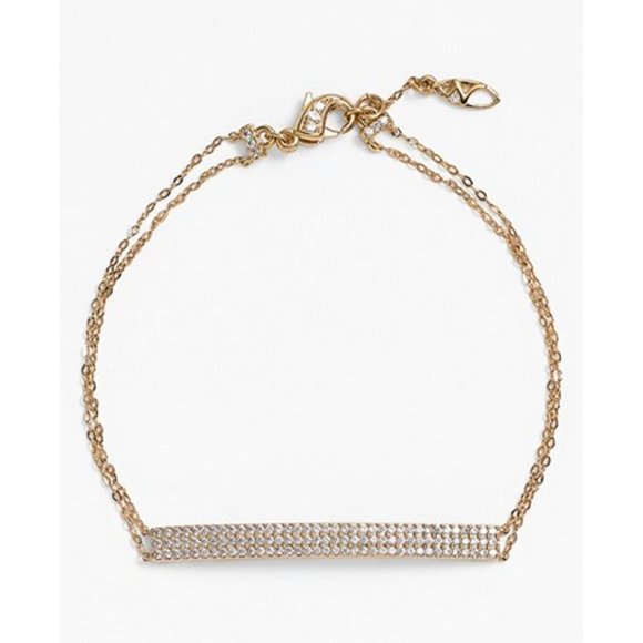 Nadri Jewelry - Nadri Metallic 'geo' Id Bracelet